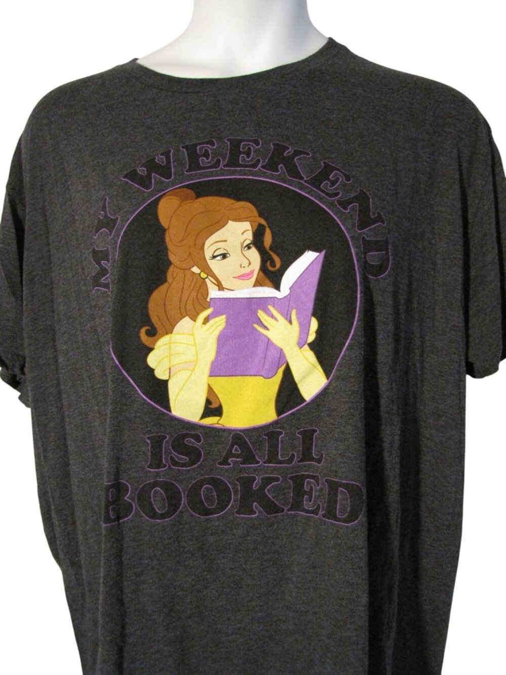 Disney 2XL 2X Belle Weekend is Booked Tee Shirt T-Shirt Beauty Beast